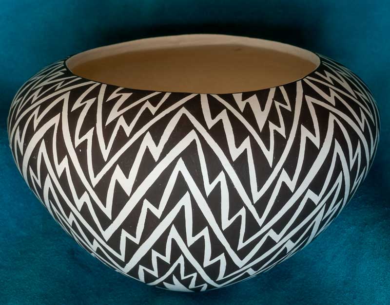 Lucy M. Lewis Rare Acoma Pottery